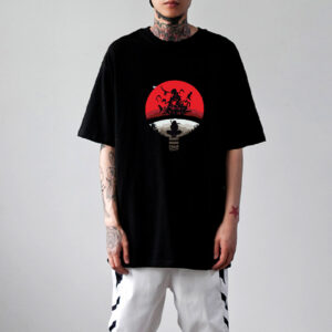 Anime Naruto Itachi Uchiha (Black Tees) - Image 2