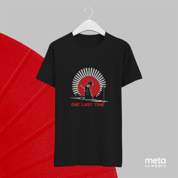 One last time Samurai (Black Unisex Tees)