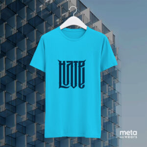 Hate Love (Blue Unisex Tees)